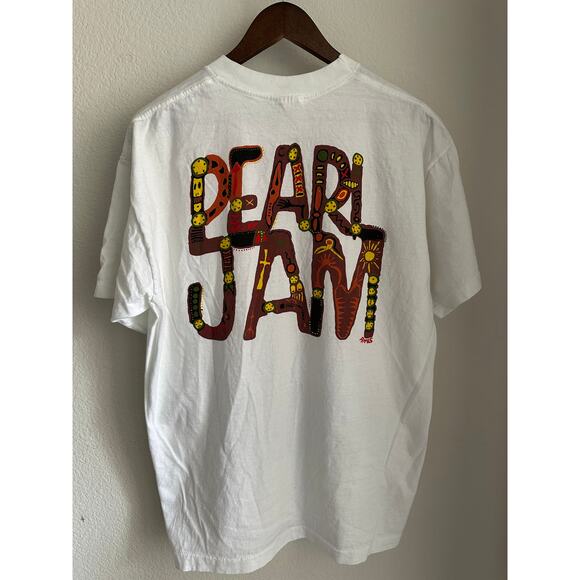 Pearl Jam "Bad Religion" Vintage Reprint T-shirt Hanes Tag Single Stitch - Picture 4 of 7